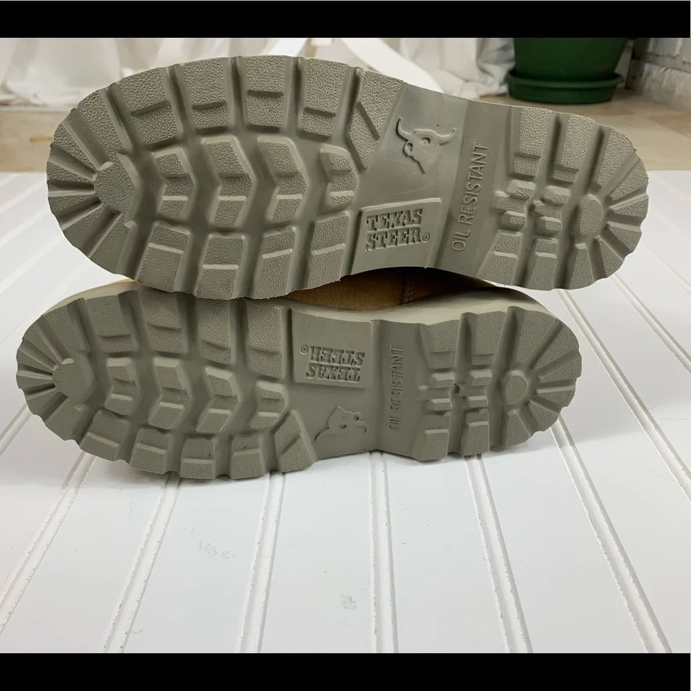 TEXAS STEER Work Boots 6